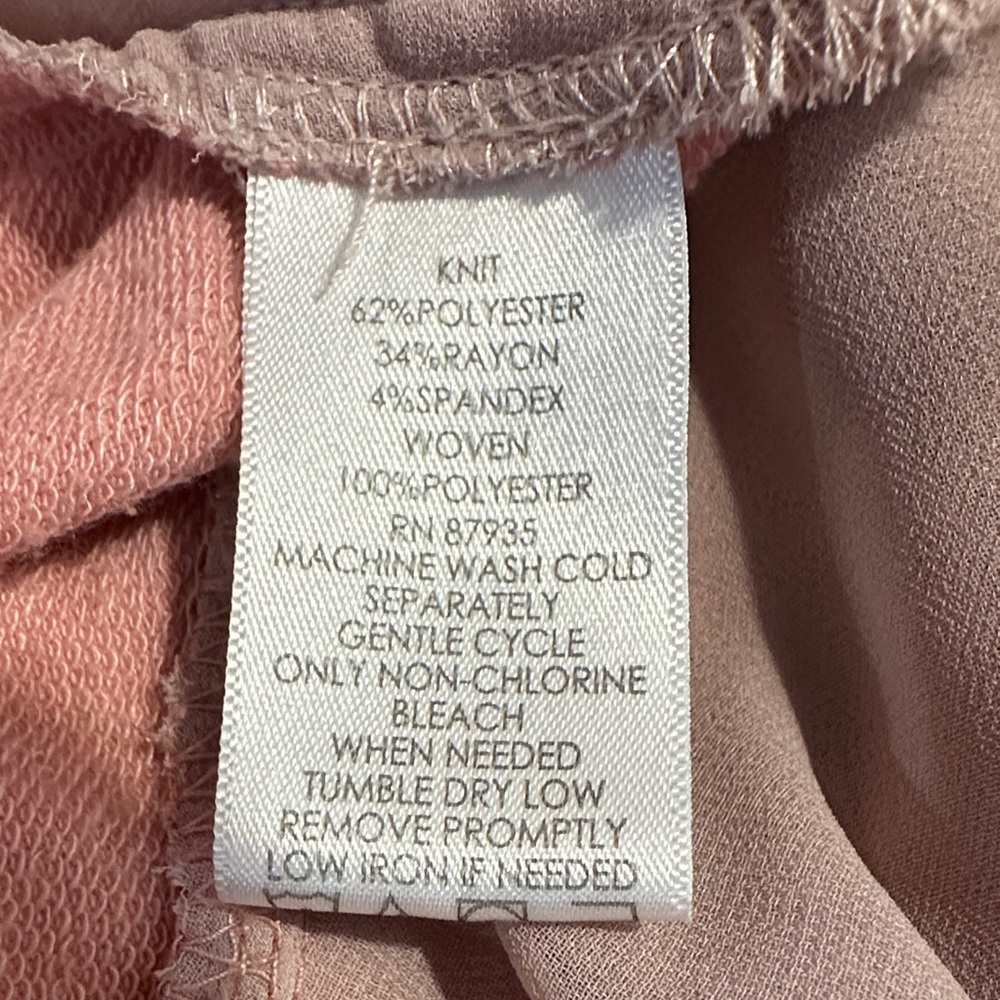 LOGO Lounge by Lori Goldstein Women's Blush Cardigan - Picture 9 of 9